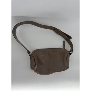 Free People Aurora Women's Handbag Brown Leather Adjustable Strap Shoulder Bag